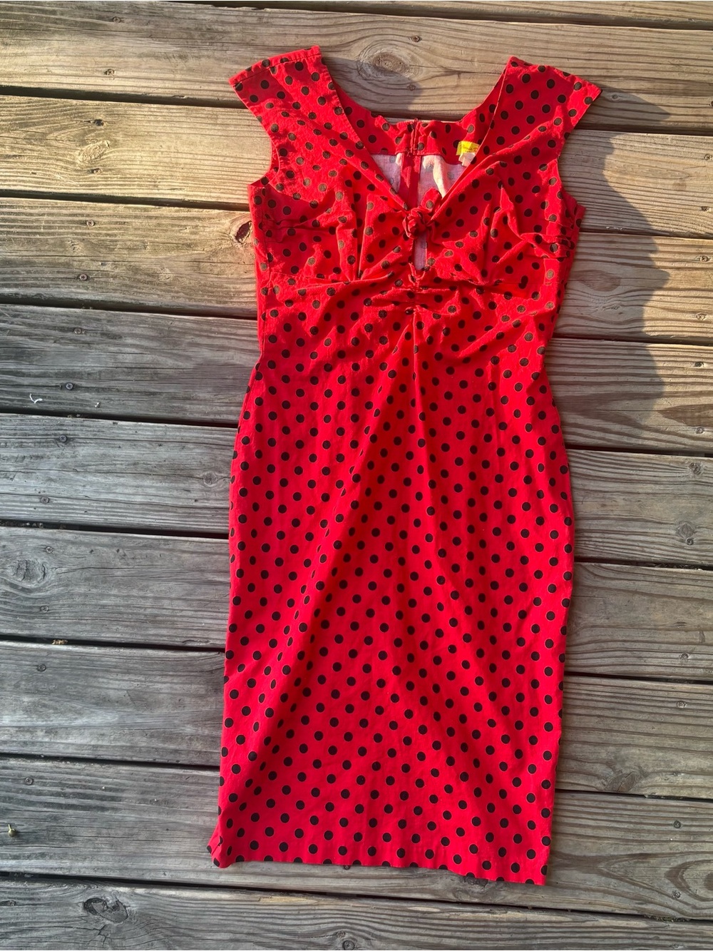 Bernie Dexter Retro Polka Dot Wiggle Dress